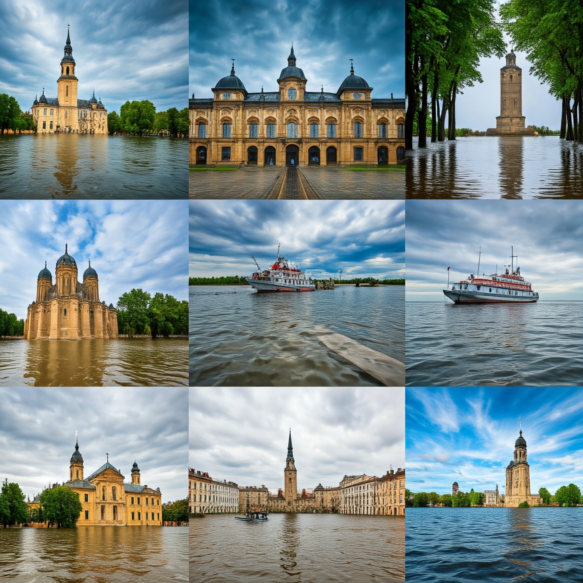 Pictures of Flooding in Romania