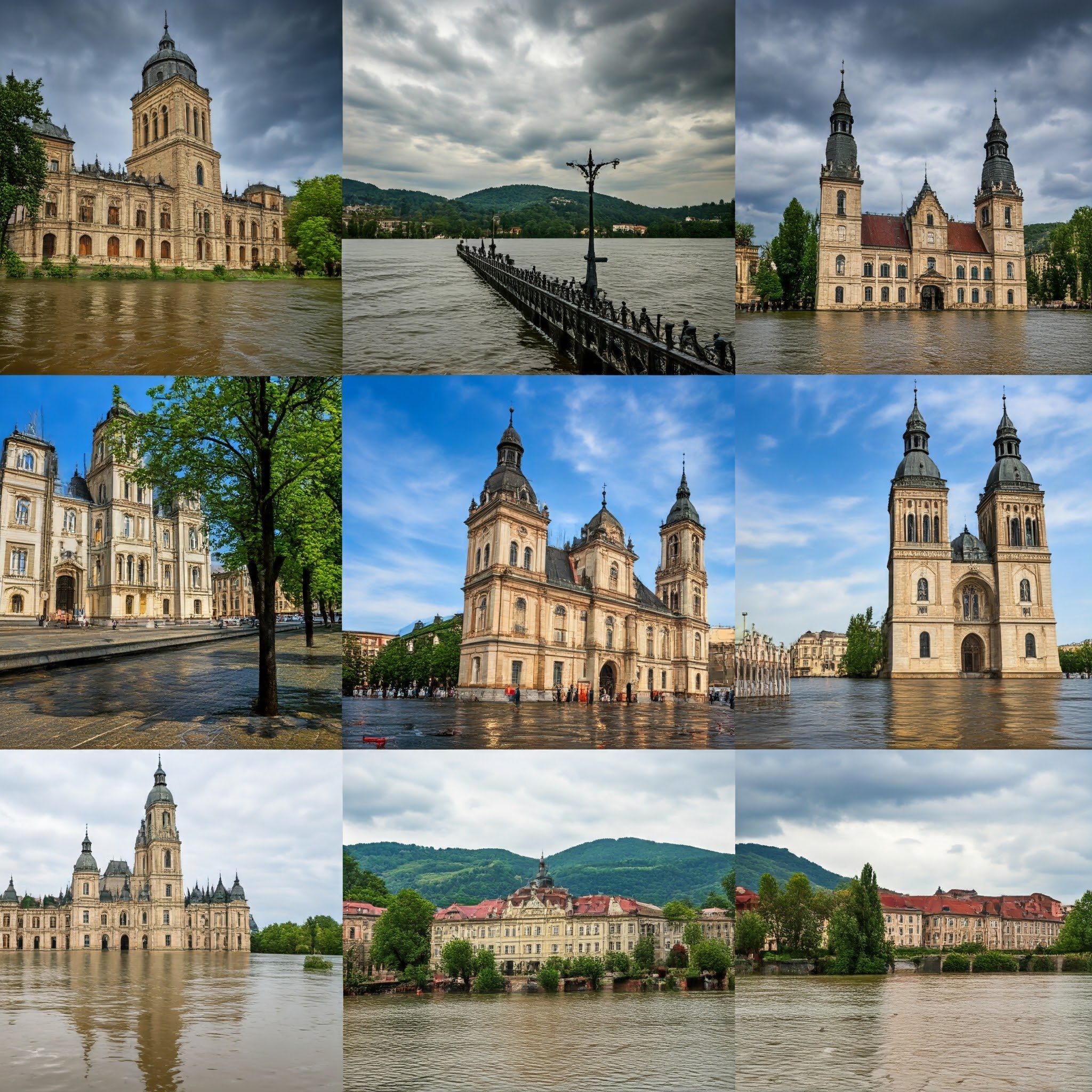 Romania Flooding Pictures